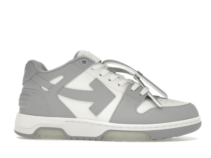 OFF-WHITE Out Of Office Low Grey White Off-White Heel Tab