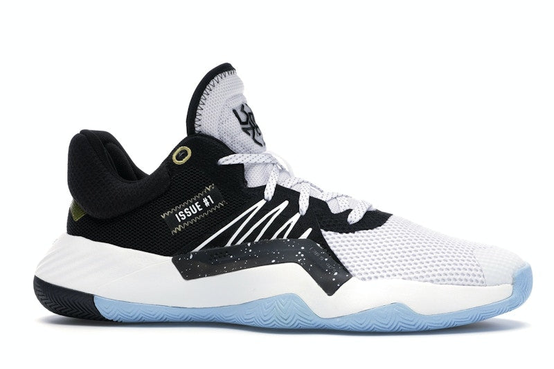 adidas D.O.N. Issue #1 White Black Gold Metallic