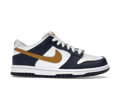 Nike Dunk Low Midnight Navy Wheat (GS)