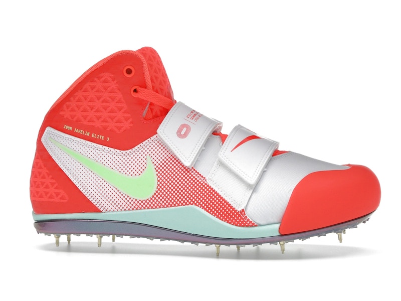 Nike Zoom Javelin Elite 3 White Hyper Orange Lime Blast Bright Crimson