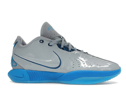Nike LeBron 21 Blue Diver (Translucent Blue Outsole)