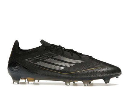 adidas F50 Elite FG Core Black Iron Metallic Gold Metallic