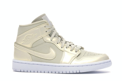 Jordan 1 Mid Goose Feather Yellow (Women's)