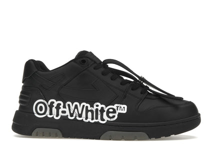OFF-WHITE Out Of Office OOO Low Tops "Off-White" Black White