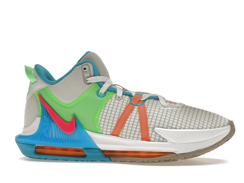 Nike LeBron Witness 7 Grey Fog Multi-Color