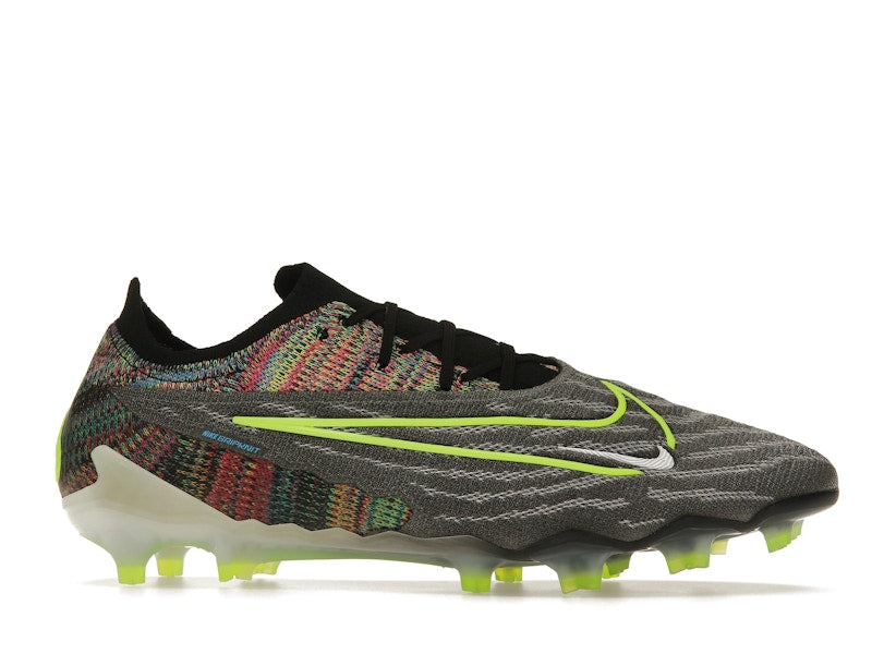 Nike Gripknit Phantom GX Elite Fusion FG Black White Blue Glow Volt