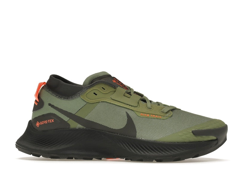 Nike Pegasus Trail 3 Gore-Tex Oil Green Iron Grey Total Orange