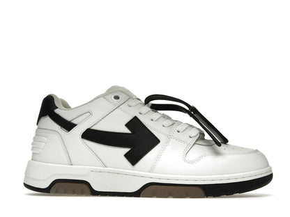 OFF-WHITE Out Of Office OOO 30 MM Low Tops Black White Blue