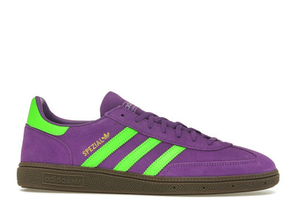 adidas Handball Spezial Elastic Active Purple Solar Green (Women's)