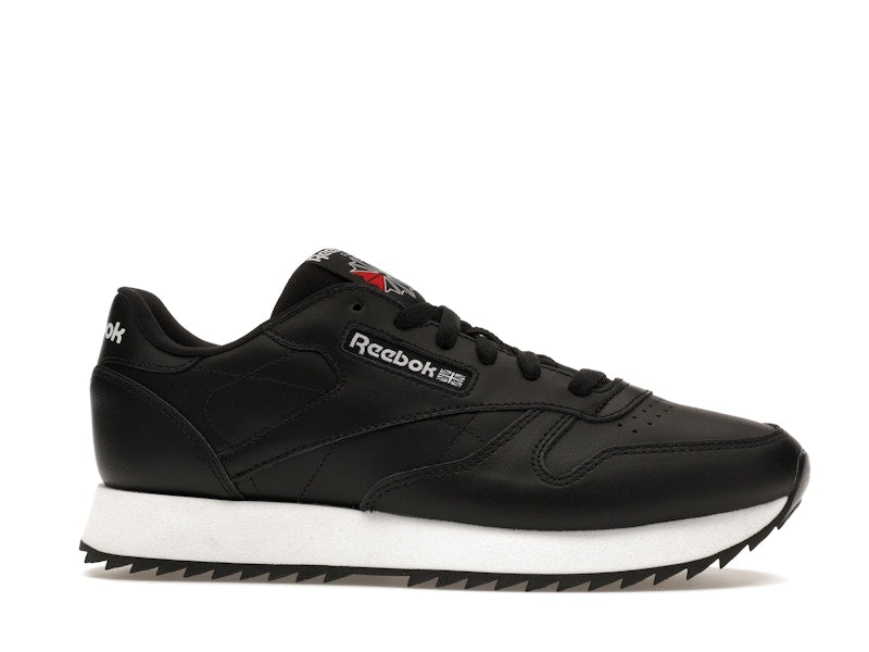 Reebok Classic Leather Ripple Black White (Women's)