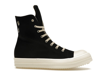 Rick Owens DRKSHDW High Top Black Milk
