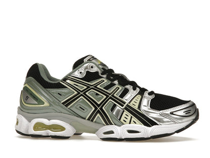 ASICS Gel-Nimbus 9 Black Green Yellow Silver