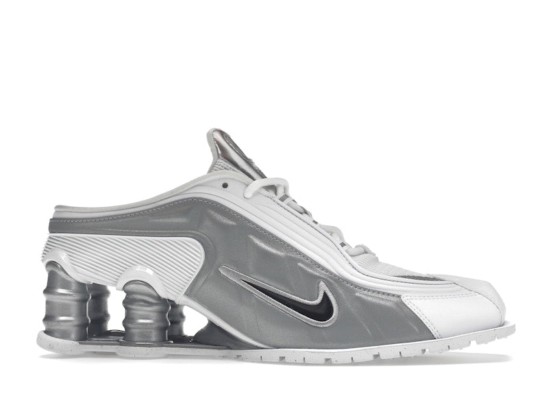 Nike Shox MR4 Mule Martine Rose Metallic Silver