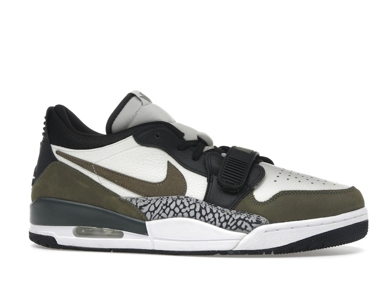 Jordan Legacy 312 Low Sail Black Medium Olive
