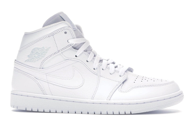 Jordan 1 Mid Triple White (2018)