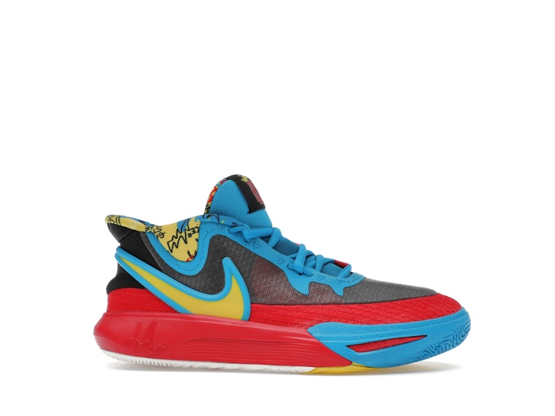 Nike Kyrie 8 GO SE Black Blue Tour Yellow (GS)