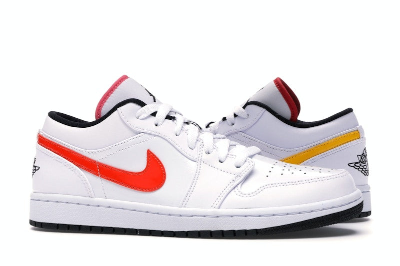 Jordan 1 Low White Multi-Color