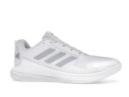 adidas Novaflight 2 Indoor Cloud White Silver Metallic (Women's)