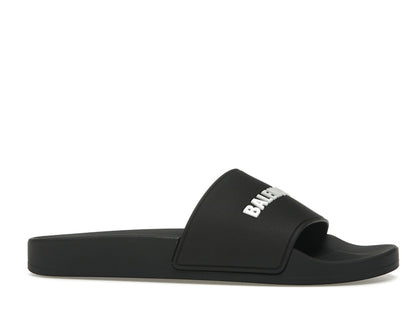 Balenciaga Pool Slide Black White (Women's)