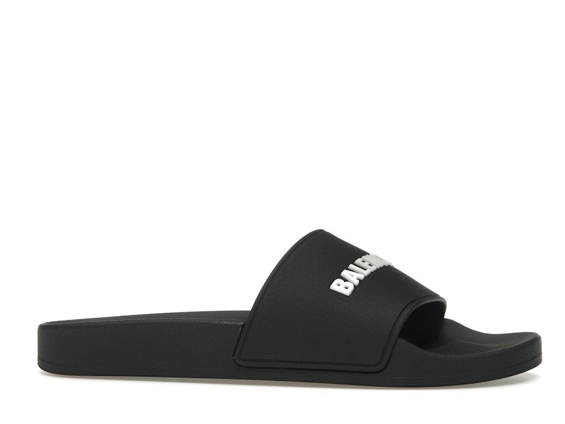 Balenciaga Pool Slide Black White (Women's)