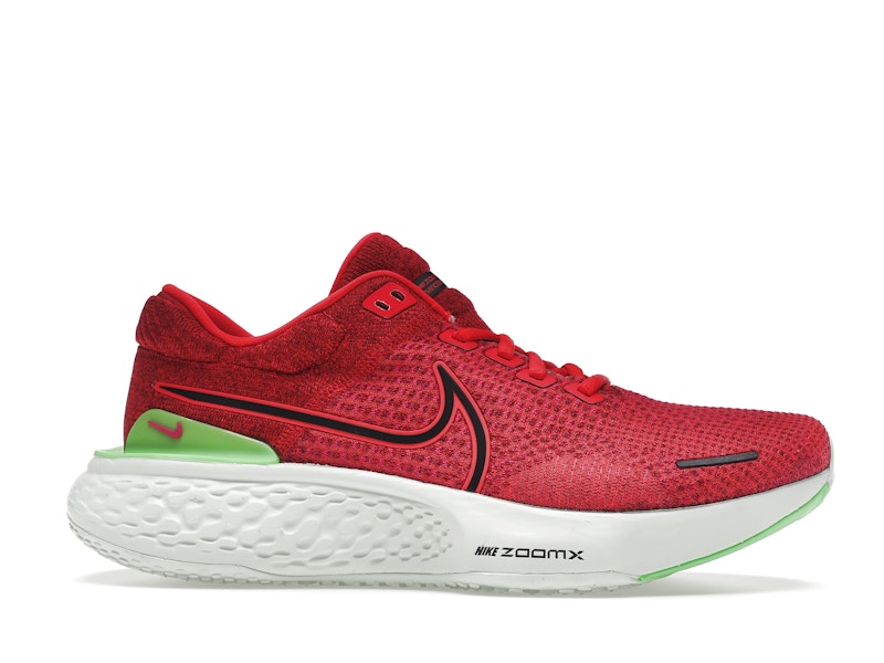 Nike ZoomX Invincible Run Flyknit 2 Siren Red Green Strike