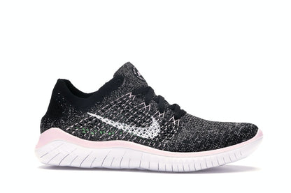 Nike Free RN Flyknit 2018 Black Pink Foam (Women's)