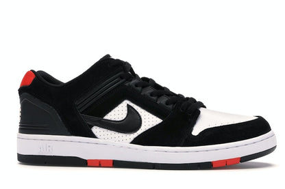 Nike SB Air Force 2 Low Black White Habanero Red