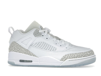 Jordan Spizike Low White Metallic Silver Barely Blue Neutral Grey