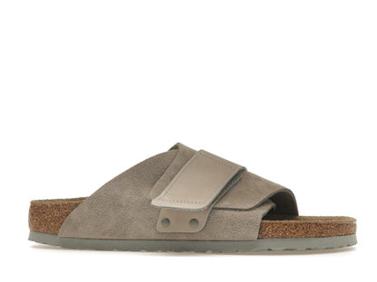 Birkenstock Kyoto Nubuck Suede Stone Coin