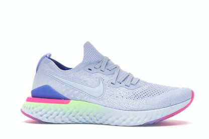 Nike Epic React Flyknit 2 Hydrogen Blue Sapphire Hyper Pink