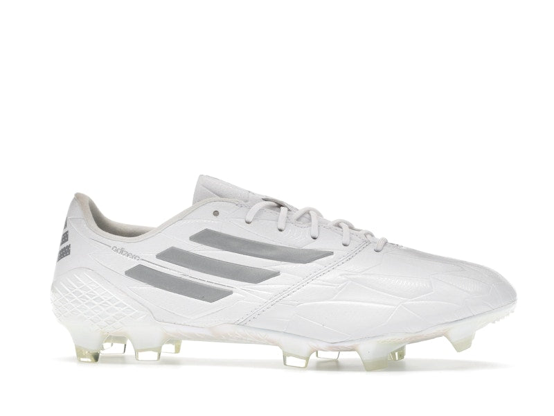 adidas Adizero F50 4 Leather FG White Silver Metallic