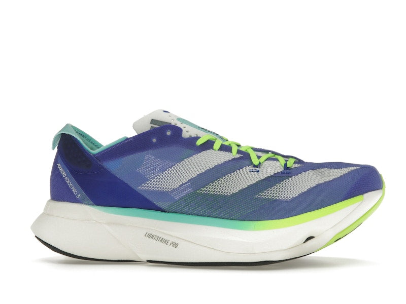 adidas Adizero Adios Pro 3 Cobalt Blue Zero Metalic Lucid Lemon