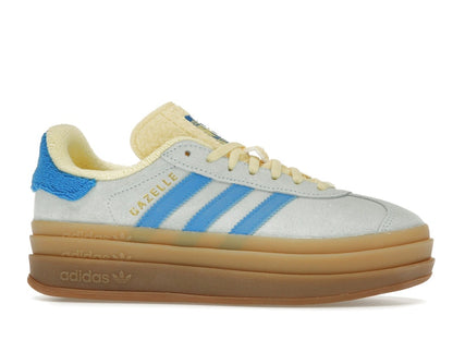 adidas Gazelle Bold Almost Blue Yellow (Women's)