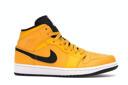Jordan 1 Mid University Gold Black
