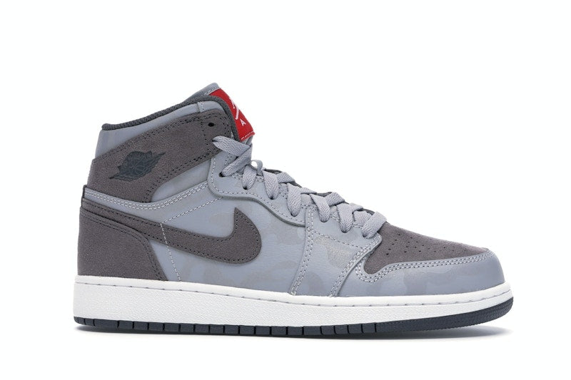 Jordan 1 Retro High Camo 3M Wolf Grey (GS)
