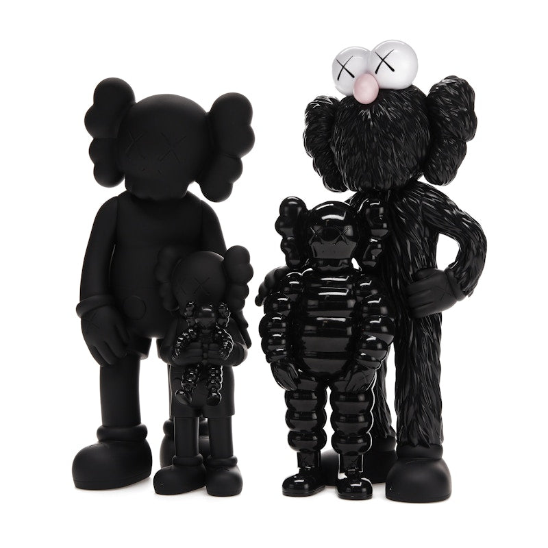 KAWS Family Vinyl Figures Black