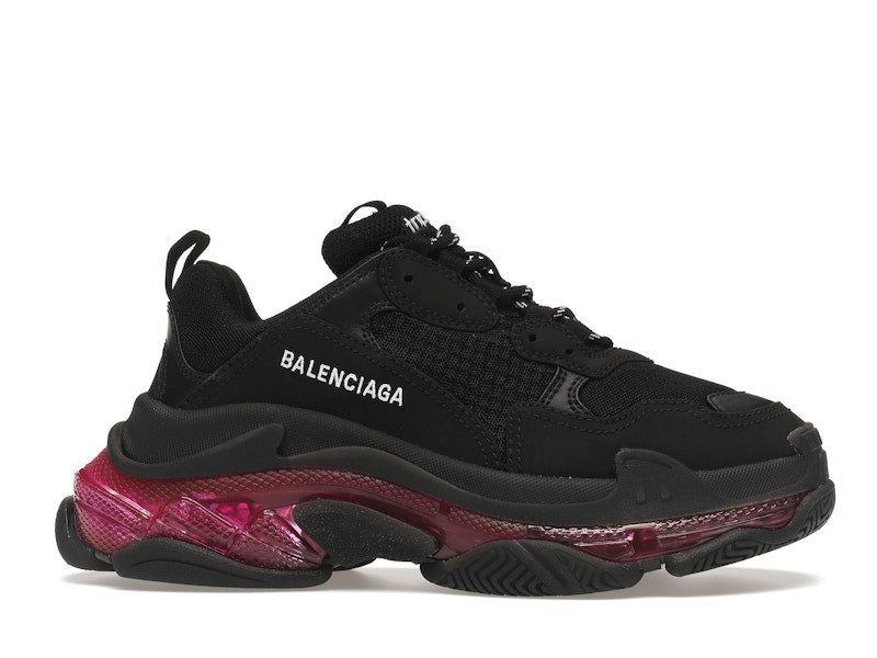 Balenciaga Triple S Clear Sole Neon Pink (Women's)