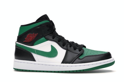 Jordan 1 Mid Green Toe