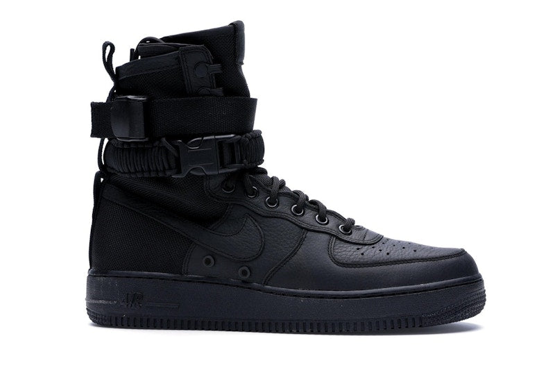 Nike SF Air Force 1 High Triple Black (Women's)