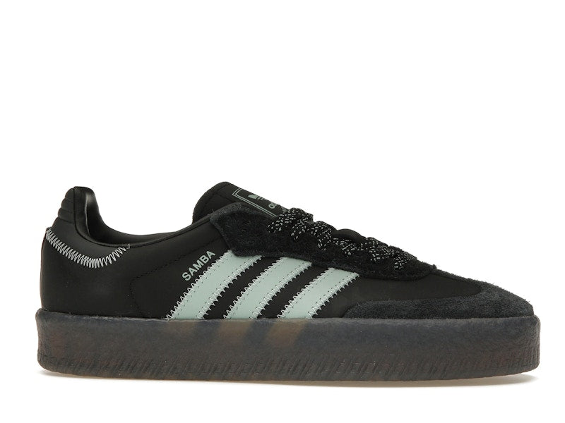adidas Sambae Core Black Haze Green (Women's)