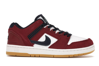 Nike SB Air Force 2 Low Team Red Obsidian
