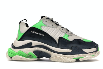 Balenciaga Triple S Mr. Porter Neon Green 2018