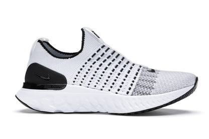Nike React Phantom Run Flyknit 2 White Black