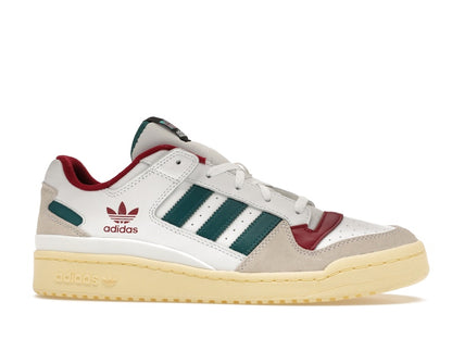 adidas Forum Low White Teal Burgundy