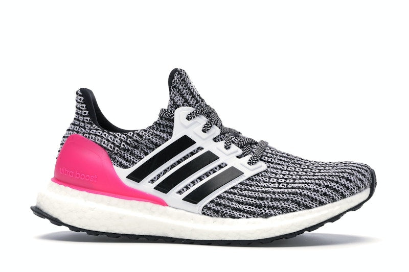 adidas Ultra Boost 4.0 White Black Pink (Youth)