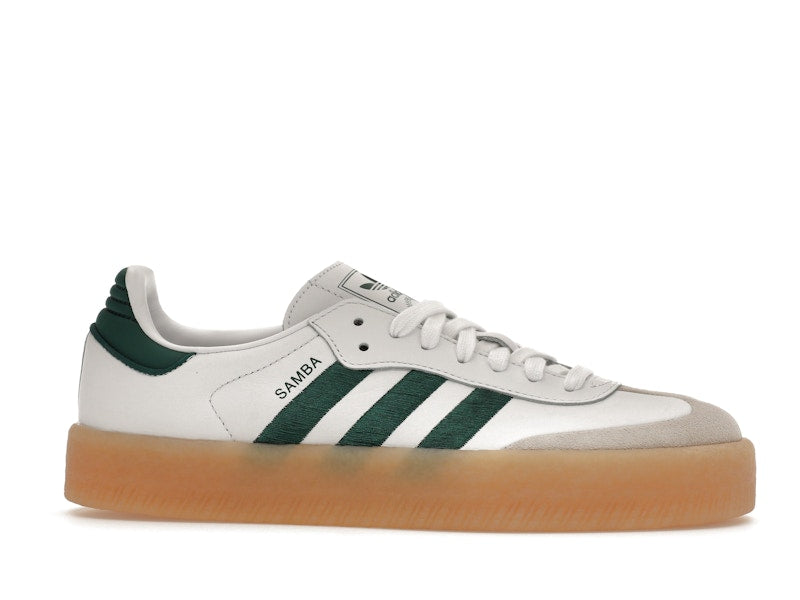 adidas Sambae White Collegiate Green Gum (Women's)