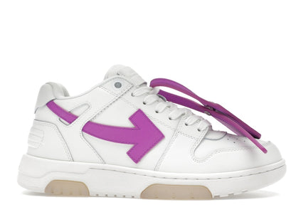 OFF-WHITE Out Of Office OOO Low Tops White Purple (Women's)