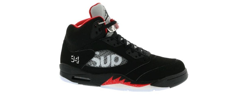 Jordan 5 Retro Supreme Black