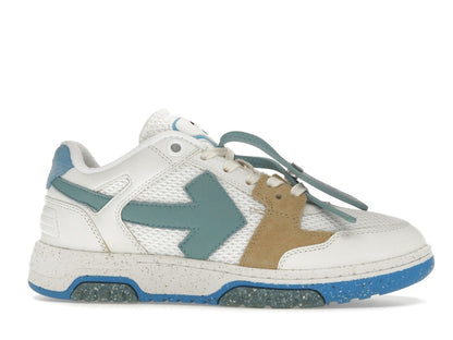 OFF-WHITE Out Of Office Low Slim White University Blue