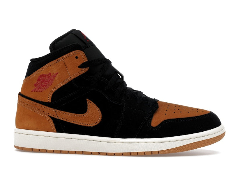 Jordan 1 Mid SE Black Flax